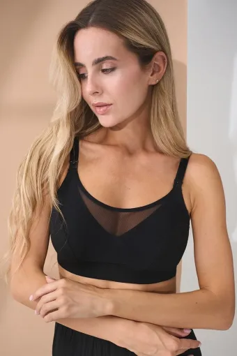 Бюстгальтер для годуючих Ivanna, чорний
