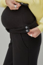 Тёплые брюки с комбинированным поясом для беременных Lis