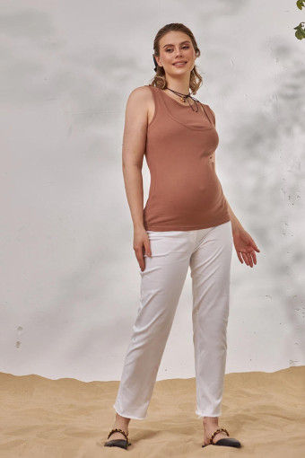 Штани для вагітних Ibiza, білий