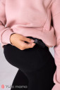 Тёплые леггинсы для беременных Berta new, черный