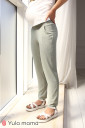 Легкие брюки для беременных Miro, в нежно-зелёном цвете