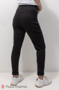 Чорні джинси для вагітних із комбінованим поясом Ivonne