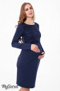 Платье для беременных и кормления Ebben темно-синий