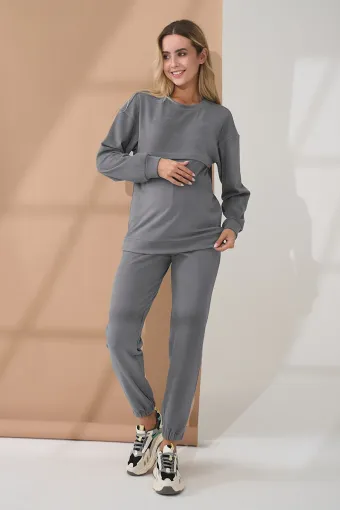 Костюм Litta для вагітних і годування, сірий