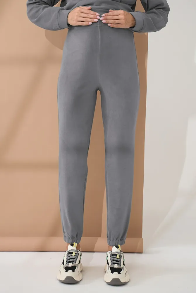 Теплий костюм Lita для вагітних із секретом для годування, сірий Теплий костюм Lita для вагітних із секретом для годування, сірий