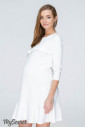 Сукня для вагітних і годування Simona, молочний