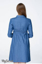 Сукня для вагітних і годування Lexie, джинсово-синій