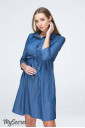 Сукня для вагітних і годування Lexie, джинсово-синій