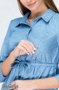 Платье для беременных и кормления Lexie, джинсово-голубой в полоску