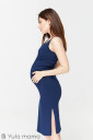 Сарафан для беременных и кормления Nita, темно-синий