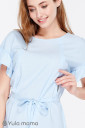 Блузка для беременных и кормления Marion, голубой