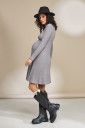 Тепла сукня для вагітних, із секретом для годування Elma, сірий