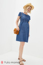Grace - джинсово-синее платье для беременных и кормящих мам