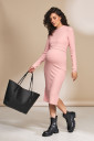 Платье для беременных и кормления Salma, розовый