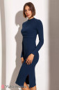 Платье для беременных и кормления Salma, темно-синий