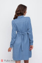 Платье Silvia для беременных и кормления, джинсово-голубой