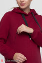 Сукня-худі Dacota для вагітних і годування, бордо