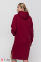 Платье-Худи Dacota для беременных и кормления, бордо