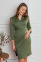 Платье Mirella для беременных и кормления, хаки
