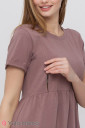 Платье Sophie для беременных и кормления, темный капучино