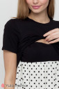 Чёрноё платье Gwinnett для беременных и кормящих мам