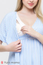 Сукня Gretta для вагітних і годування, блакитна смужка
