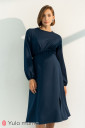 Платье Vicky для беременных и кормления, темно-синий