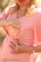 Платье Vanessa для беременных и кормления, розовый