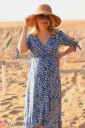 Яскраво-синя сукня Miranda для вагітних, із секретом для годування