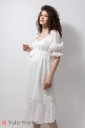 Платье Mary для беременных и кормления, белый
