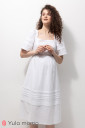 Платье Aurora для беременных и кормления, белый