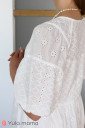 Платье Agnetta для беременных и кормления, белый