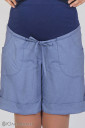 Шорти для вагітних Tressi джинсово-синій