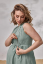 Сукня для вагітних, з секретом для годування Noemie зелений