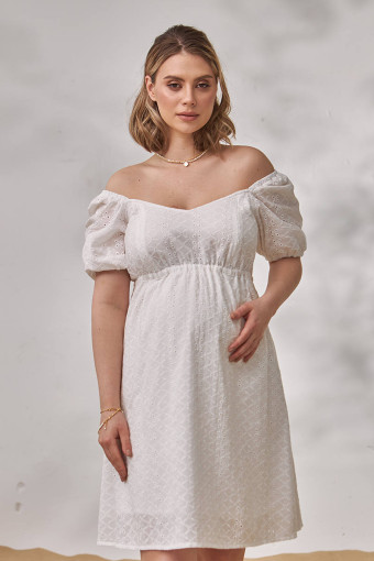 Сукня Amadeya для вагітних і годування, білий
