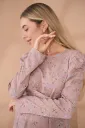 Квіткова сукня для вагітних Elender із секретом для годування, пудра