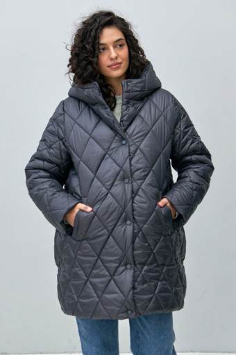 Зимова куртка для вагітних Akari, графіт