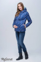 Демісезонна куртка для вагітних Floyd синій / м'ята