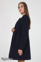 Кашемировое пальто для беременных Madeleine темно-синий
