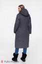 Зимове пальто для вагітних Tokyo, пудра з графітовим