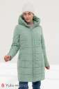 Тепле зимове пальто для вагітних Eyla, оливка