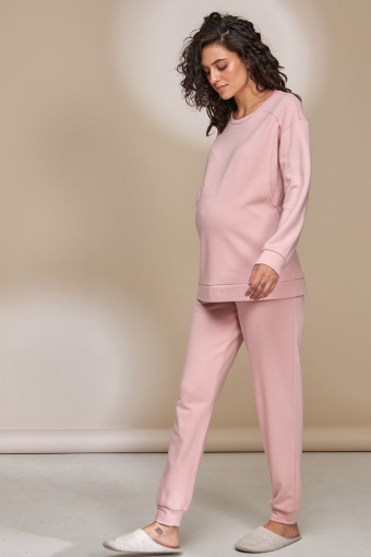 Піжама Wendy для вагітних і годування, рожева