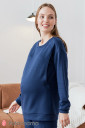 Піжама Wendy для вагітних і годування, т.синій