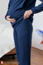 Пижама Wendy для беременных и кормления, т.синий