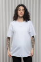 Базова футболка Viva для вагітних з секретом для годування, біла