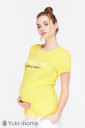 Футболка для вагітних і годування Donna, жовтий