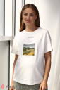 Патриотичная футболка для беременных Voyage