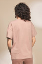 Базова футболка Muse для вагітних з секретом для годування, капучіно