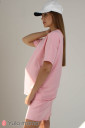 Костюм для вагітних футболки та шорти Freedom, ніжного рожевого кольору