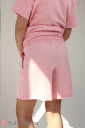 Костюм для беременных футболка и шорты Freedom, нежного розового цвета